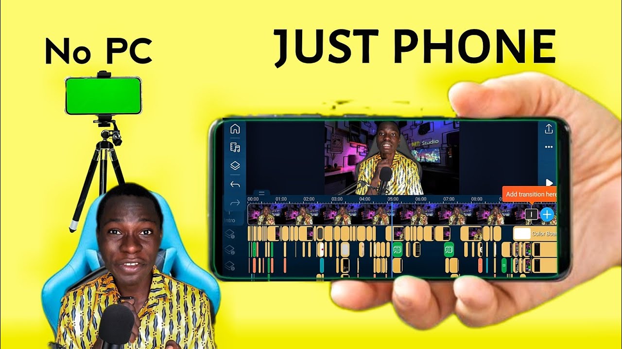 How I Edit ALL My YouTube Videos Using JUST My PHONE!