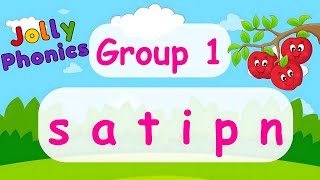 Jolly Phonics Group 1: Your First Steps to Reading Success!