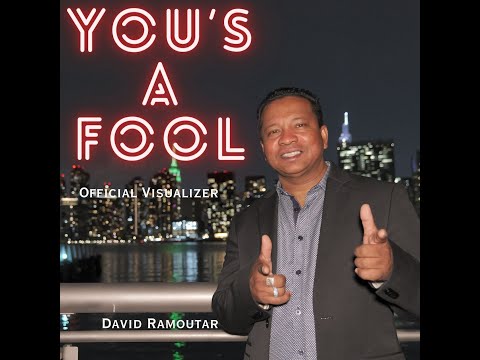 You's A Fool - David Ramoutar | Visualizer | Chutney Soca 2024