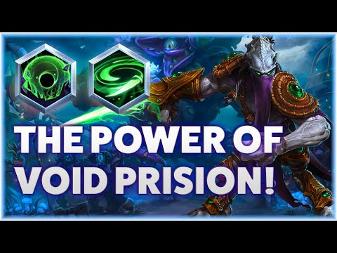 Zeratul VP - THE POWER OF VOID PRISION! - Grandmaster Storm League