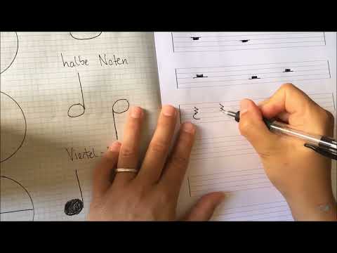 Musiktheorie einfach erklärt 10: Notenwerte und Pausenzeichen