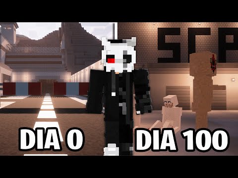 EU PASSEI 100 DIAS NA FUNDAÇÃO SCP DO MINECRAFT - O FILME