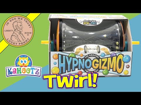 HypnoGizmo The Eye-Mazing Desktop Toy! Just Keep Spinning! Kids Toy Review