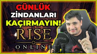 HAP GİBİ ANLATIM! | RISE ONLINE GRUP DUNGEON REHBERİ | GÜNLÜK HAKLARINIZI KAÇIRM
