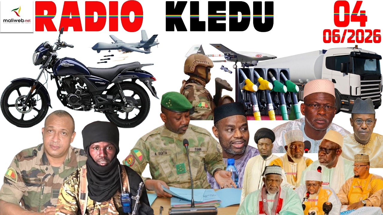 La Revue de Presse de la RADIO KLEDU du 04 Juin 2026