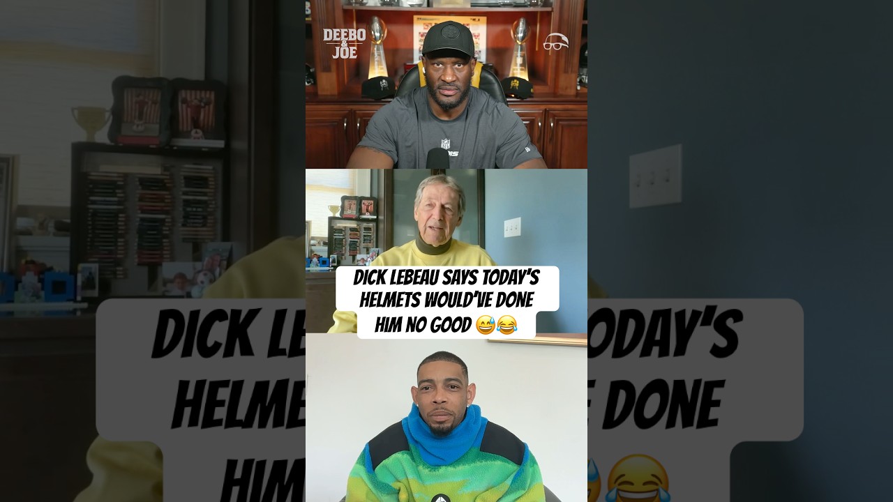 Dick LeBeau says helmets today would do him no good 😅😤😂 #DeeboAndJoe