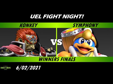 Fight Night! - Konkey (Ganon) vs ZG | Symphony (King Dedede) Winners Finals - Smash Ultimate