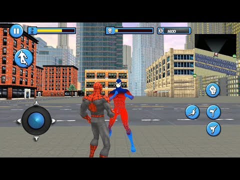 Flying Spider Superhero Crime City Rescue Mission | Spider Vs Spider Villains - Android GamePlay