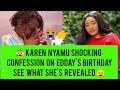 BIGGEST SHOCK!😱 SEE WHAT KAREN NYAMU HAS DONE ON EDDAY NDERITU'S BIRTHDAY 😲👆
