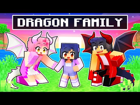 Adopted by the DRAGON FAMILY in Minecraft!