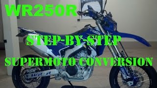 Download lagu Yamaha WR250R to WR250X Supermoto Conversion - Step by Step mp3
