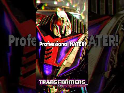 Megatron was a MENACE In The Cybertron Games.