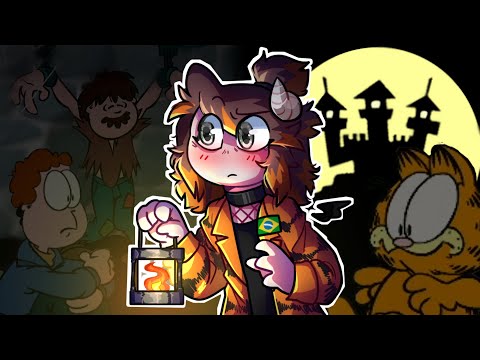 The GARFIELD HORROR GAME from your CHILDHOOD | ft. @SmokeeBee