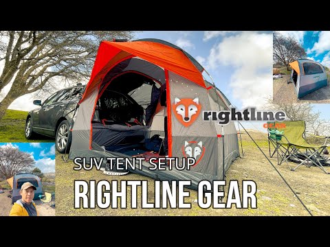 RIGHTLINE GEAR - SUV TENT SETUP 2023 | CAR CAMPING TENT