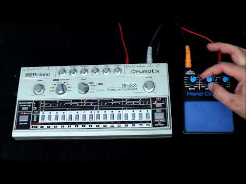 Boss HC-2 Hand Clapper Sound Demo with Roland TR-606