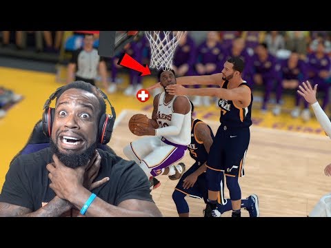 Rudy Gobert Tried To INJURE Me!!! Lakers vs Jazz NBA 2K19 MyCareer Ep 69