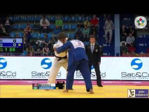 Judo 2013 World Masters Tyumen: Delpopolo (USA) - Jurakobilov (UZB) [-73kg]