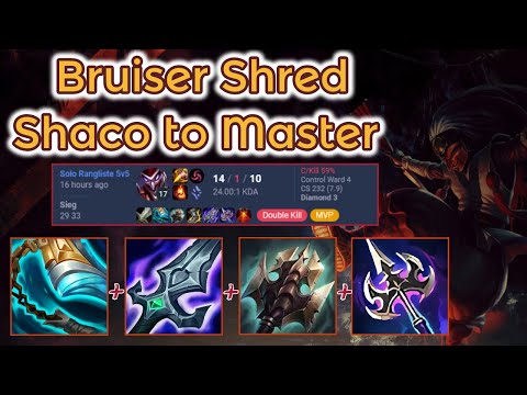 Stridebreaker Titanic Hydra Shaco carrying Dia [League of Legends] Full Gameplay - Infernal Shaco