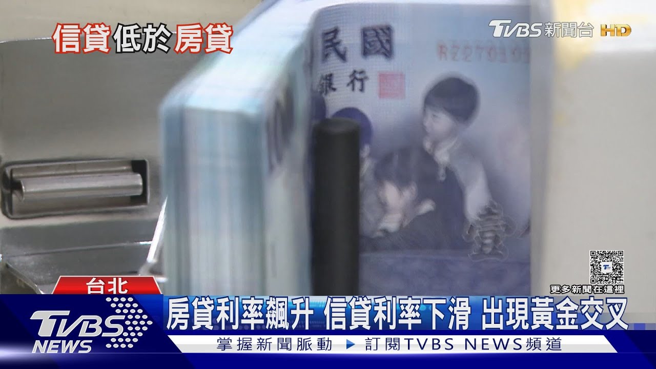 房貸利率竟比信貸高?專家警告「倒掛現象」藏隱憂 長期恐引爆風暴