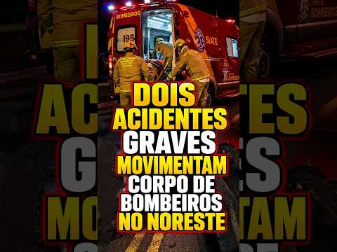 Bombeiros atendem acidentes graves em Nova Londrina e Paranavaí