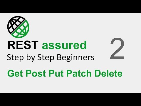 REST Assured API testing Beginner Tutorial | Part 2 - How to test GET POST PUT PATCH and DELETE