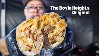 We Try A Los Angeles Original | Chilaquiles & Carnitas Burrito