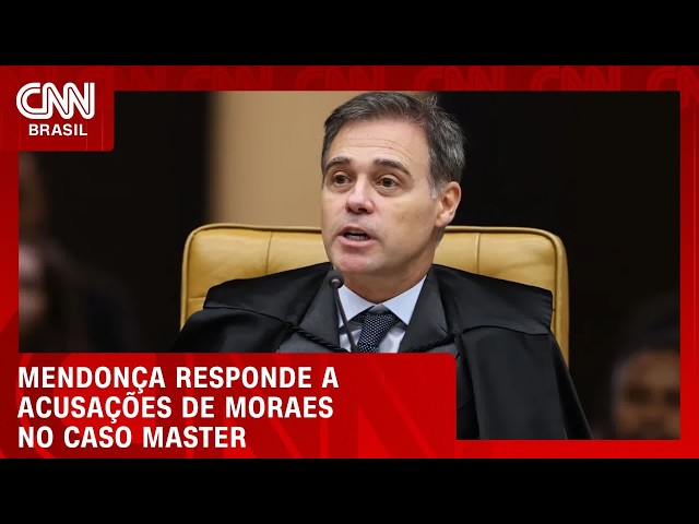 Mendonça rebate acusações de Moraes e pede a Fachin arquivamento de ação | LIVE CNN