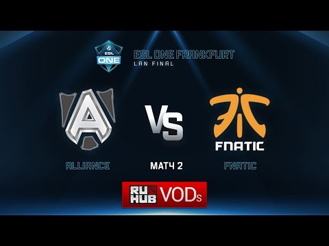 ESL One Frankfurt: Alliance vs Fnatic - Game 2