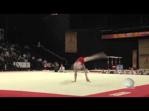 Kirill PROKOPEV (RUS), 2012 junior Floor European Champion