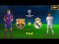 FC 24 - FC BARCELONA vs. REAL MADRID - Ft. Haaland, Mbappé - UEFA CHAMPIONS LEAGUE FINAL - [4K]