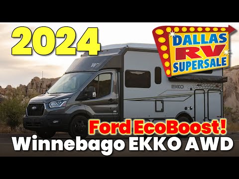 2024 DALLAS RV SUPERSALE! Winnebago EKKO Ford EcoBoost! #WinnebagoEKKO #ClassB+ #BplusRV  #RVs