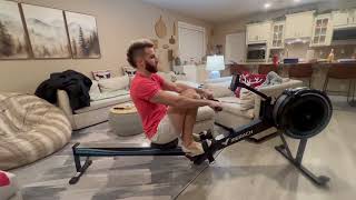 MERACH Rowing Machines for Home, Adjustable Air Resistance Professional Indoor Rowing Machine
