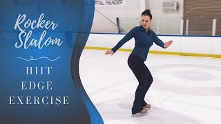 Two Foot Rocker Slalom - HIIT On Ice!