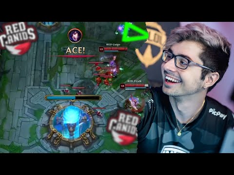 ANALISANDO LOUD VS RED CANIDS NO CBLOL!!!