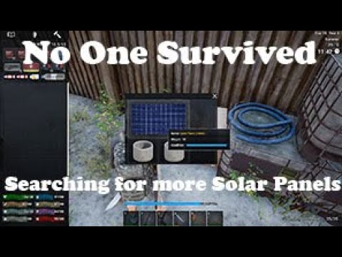 Episode 75: Searching for more Solar Panels | No One Survived