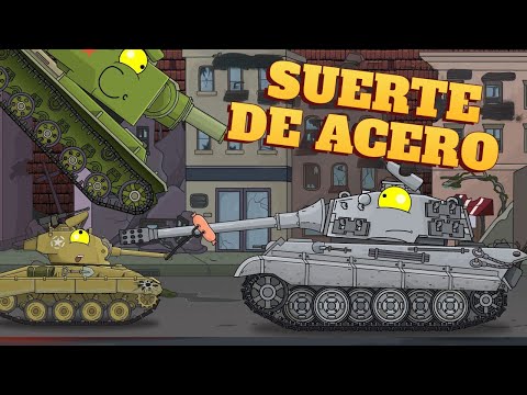 Monstruo tanque alemán: suerte de acero - Dibujos animados sobre tanques