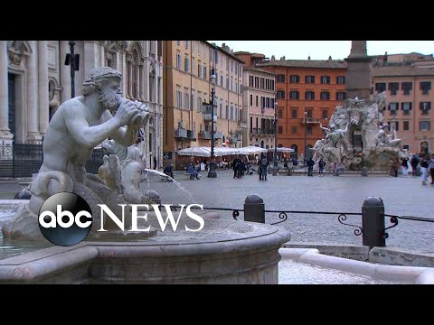 全國性的封鎖是如何影響意大利的 l ABC新聞。 (How a nationwide lockdown is affecting Italy l ABC News)