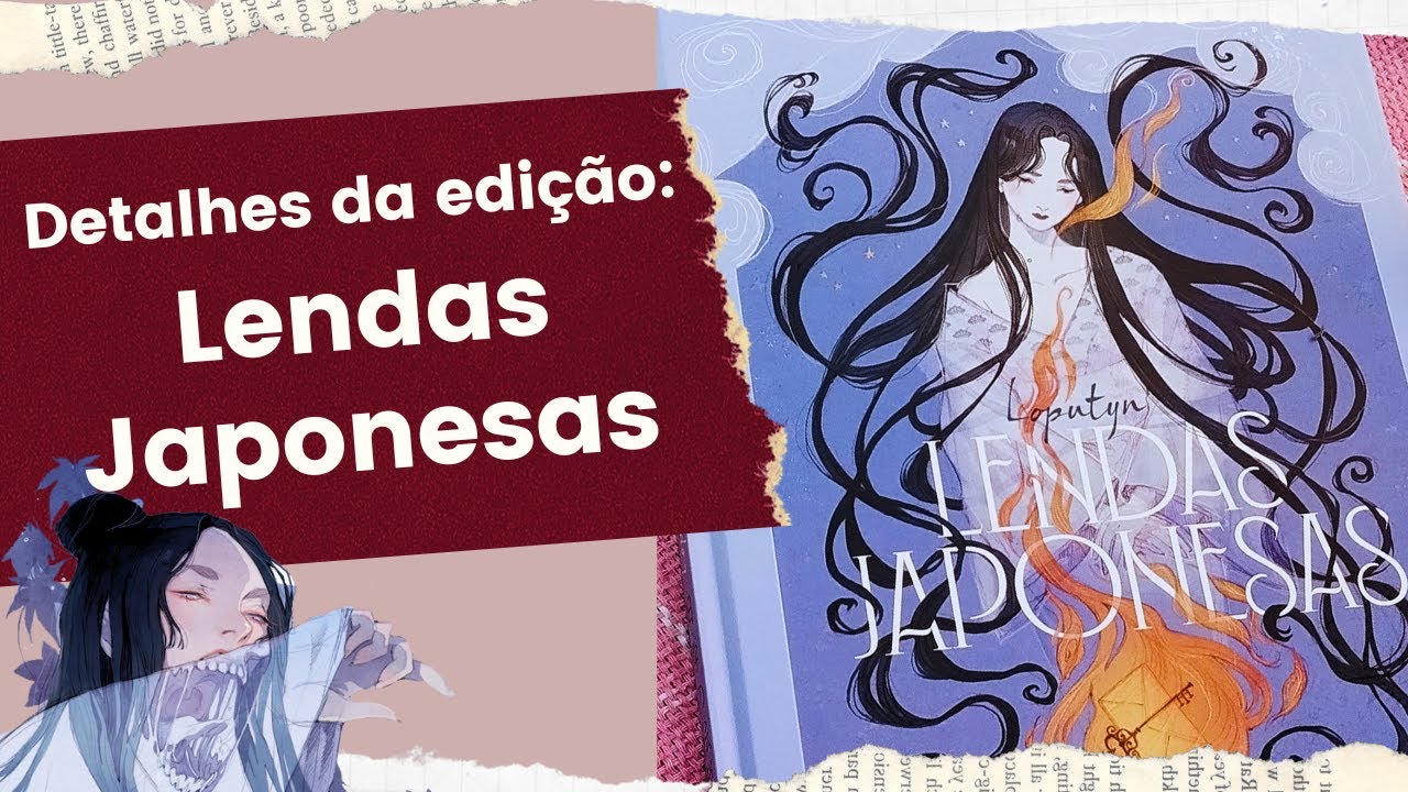 LENDAS JAPONESAS, de Loputyn: Todas as ilustrações + Brindes Darkside Books 📘 | Biblioteca da Rô