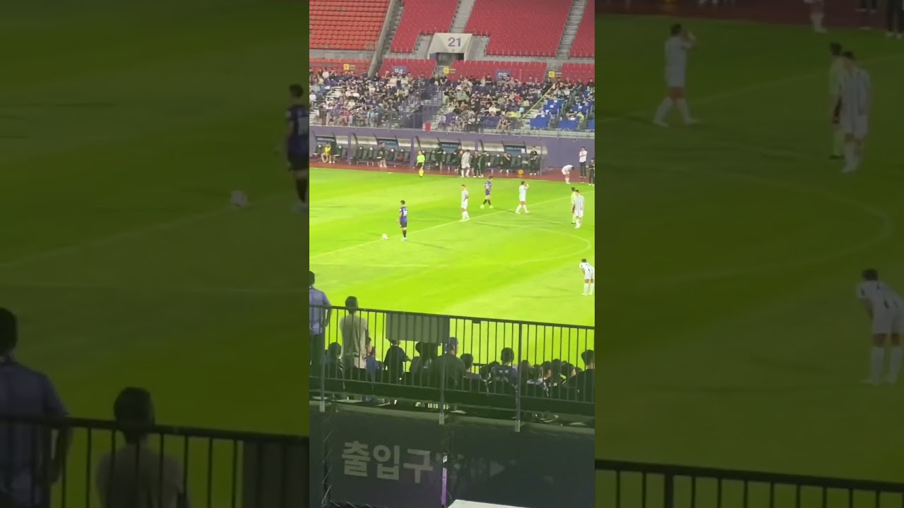 야구 아님! 축구임! 2026년 8월 22일 안양FC 대 서울FC / 충격! / 뛰어!