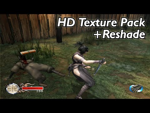 Tenchu : Fatal Shadows (Kurenai) HD texture pack + Reshade | PCSX2 | PlayStation 2 Emulator