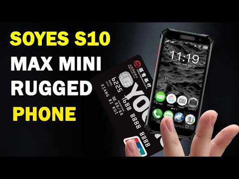 SOYES S10 Max Mini Rugged Smartphone Introduction with Walkie Talkie