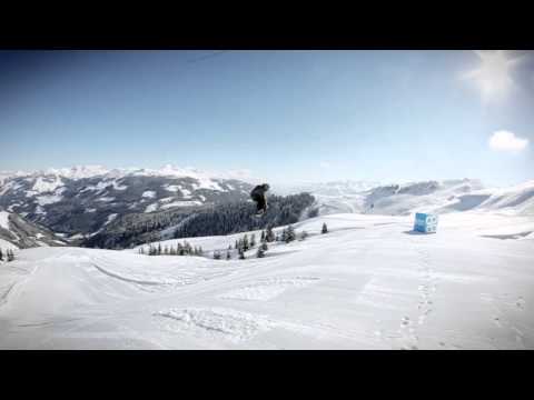 Snowpark Kitzbühel: Big Jumps and Parklaps Snowboard - 18-02-2013