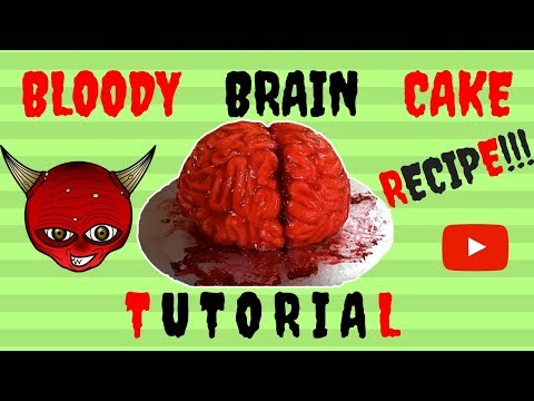 Bloody Brain Cake!!!!!!!