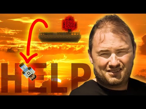 THE DAYS before he LOST EVERYTHING he owned in minecraft (Sips HARDCORE Skyfactory 3)