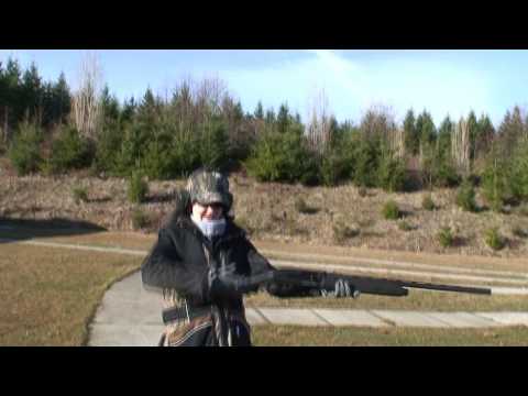 100lb wife shooting 12ga Charles Daly Field Hunter Semi-auto shotgun.