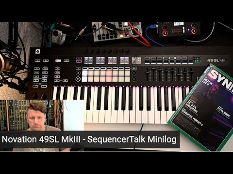 Novation 49SL MkIII MIDI Masterkeyboard + Sequencer, Arpeggiator, DAW & CV im SequencerTalk Polylog