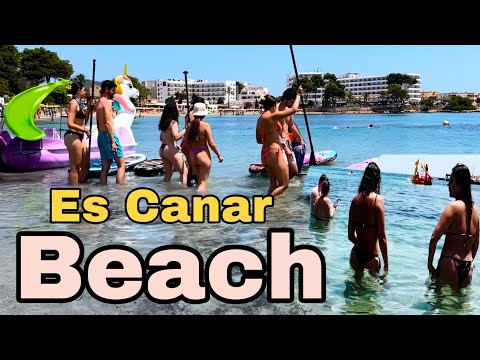 Es Canar Beach  Adventure | playa de Es Cana Ibiza|the best experience you can do in Es cana