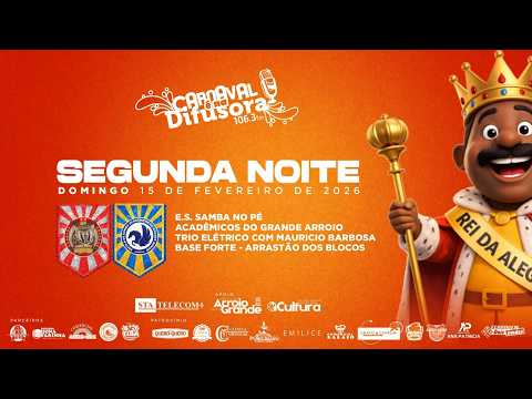 CARNAVAL 2026 | Desfiles do dia 15/02/2026 - Arroio Grande/RS