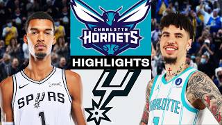 Victor Wembanyama - San Antonio Spurs - Charlotte Hornets