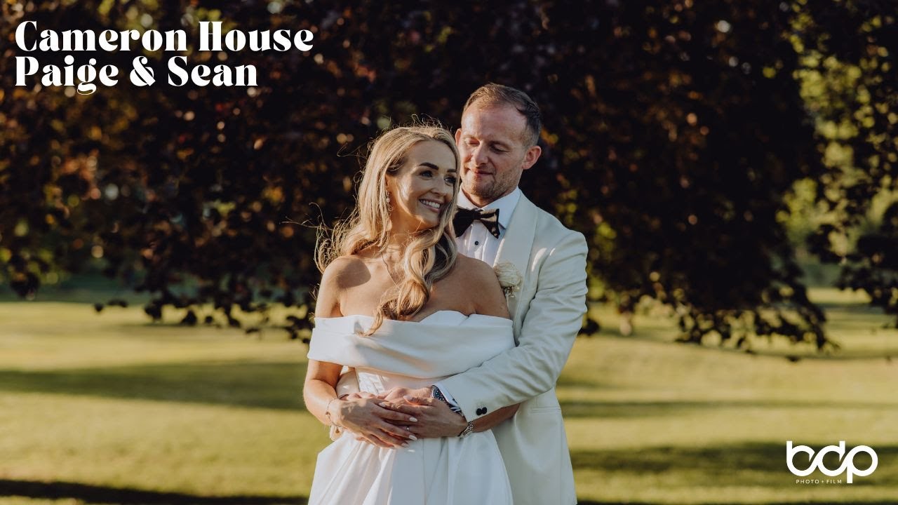 Cameron House wedding photography and film